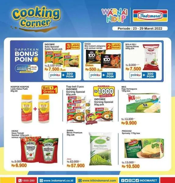 Promo Indomaret Super Hemat Periode 23-29 Maret 2022