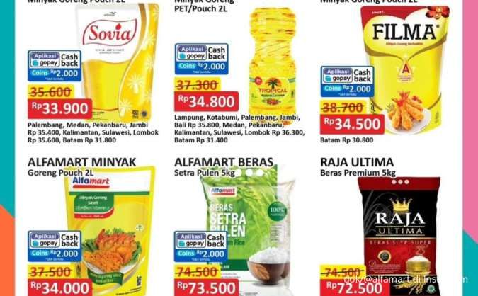 Promo JSM Alfamart Weekend September 2024, Promo Minyak Goreng dan Beras Lebih Murah