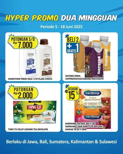 Promo Hypermart Dua Mingguan Periode 5-18 Juni 2025