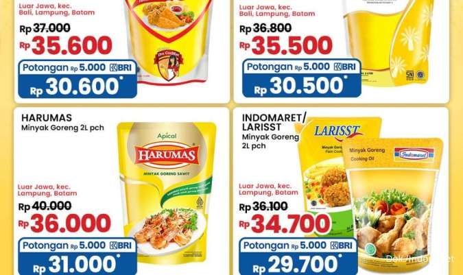 Promo Indomaret Minyak Murah sampai 25 September, Ada Harga Spesial Jelang Gajian