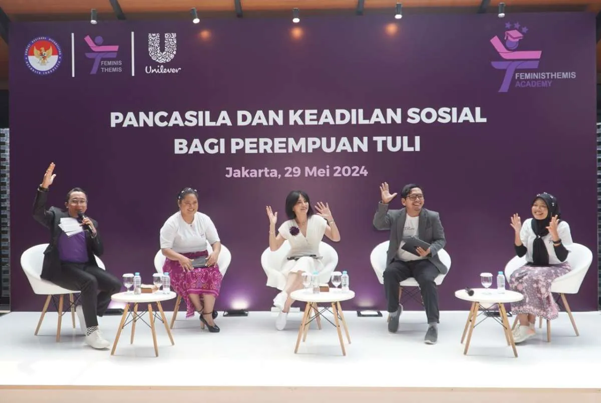 Dorong Kesetaraan Hak Perempuan Tuli, Unilever Dukung Feminis Themis Academy 2024