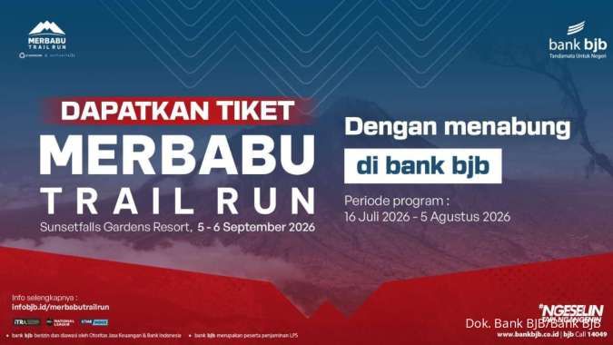 bank bjb Hadirkan Promo Merbabu Trail Run, Raih Tiket Lari Cukup dengan Menabung