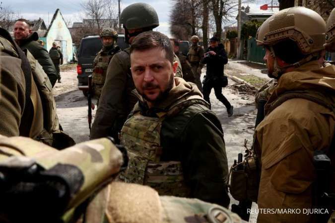 Zelenskiy Sebut Pasukan Ukraina telah berhasil di Sievierodonetsk