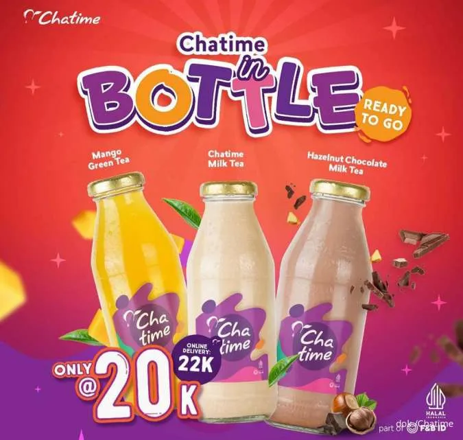 Promo Chatime in Bottle