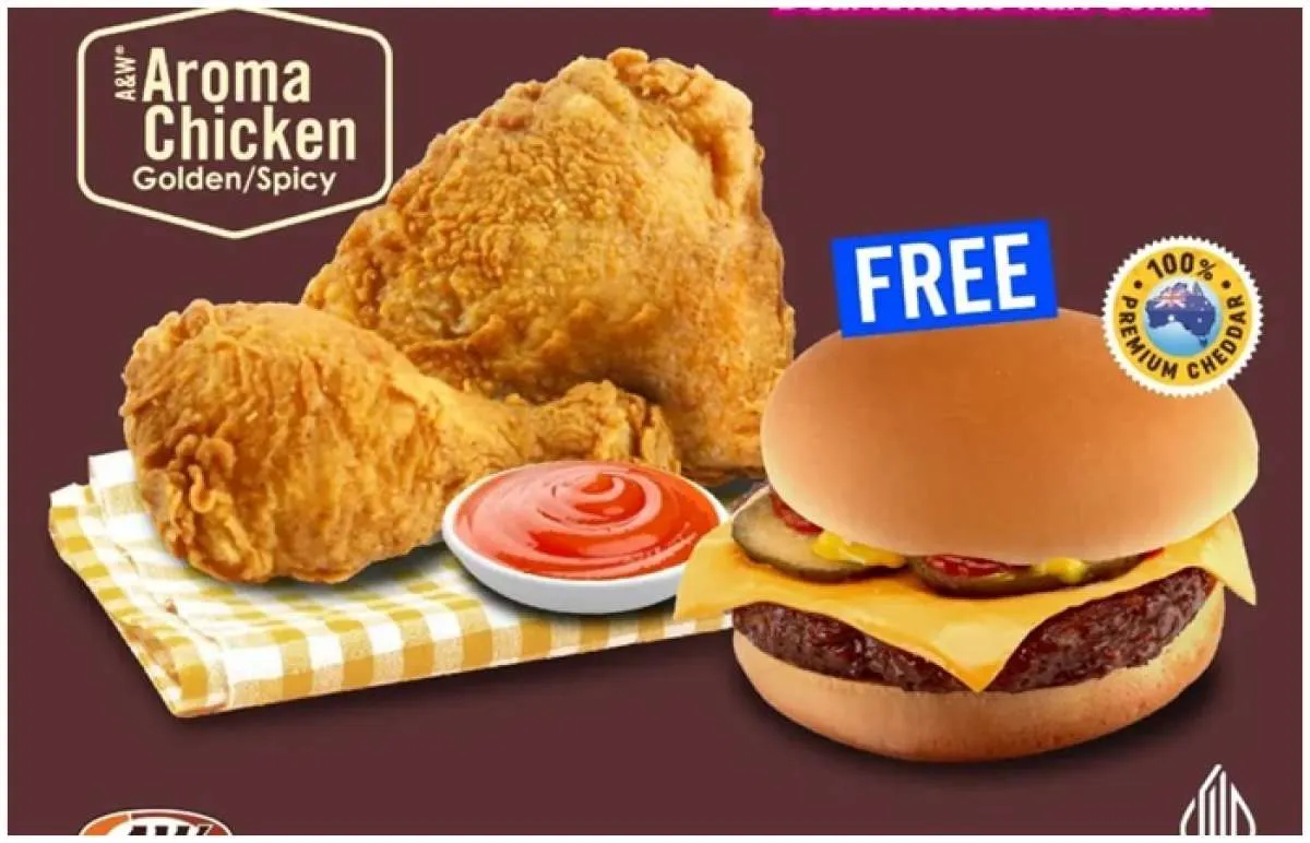 Kumpulan Promo A&W Couple Meal Selama Juni 2025, Beli 1 Gratis 1 Deluxe Burger