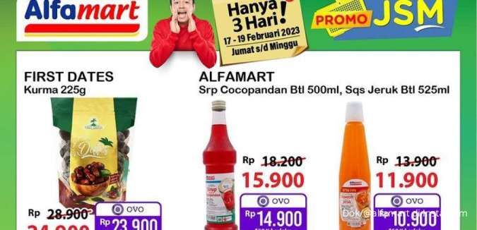 Promo JSM Alfamart hingga Minggu 19 Februari 2023, Ada Sirup Lebih Murah