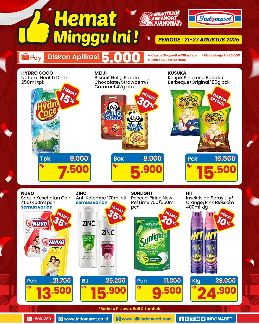 Promo JSM Indomaret Periode 22-24 Agustus 2025