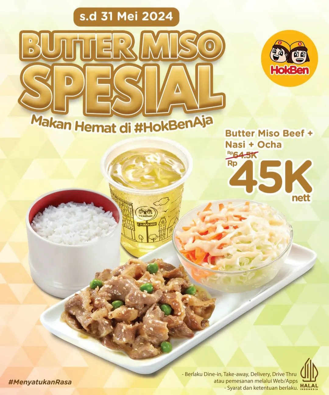 Hokben Mei 2024: butter miso spesial
