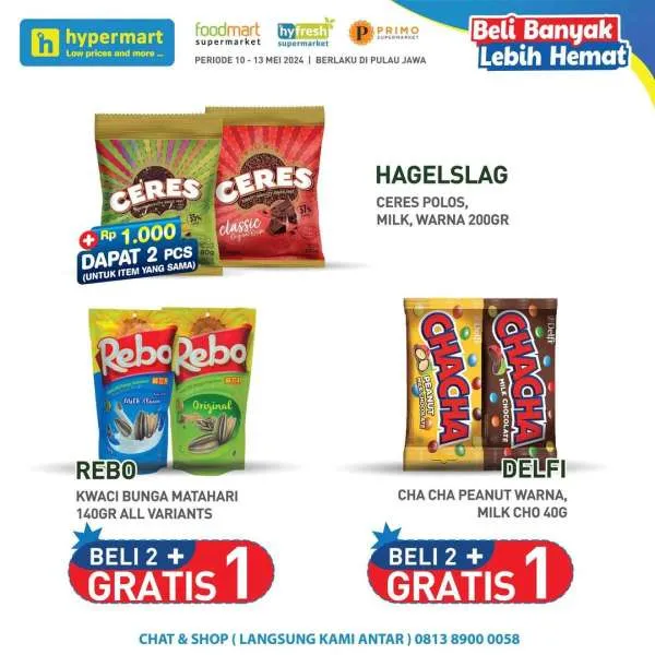 Promo Hypermart Beli Banyak Lebih Hemat Periode 10-13 Mei 2024