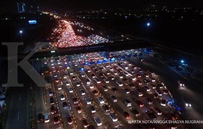 92.229 kendaraan akan meninggalkan Jakarta hari ini