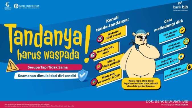 Waspadai Penipuan Digital, Bank bjb Imbau Nasabah Gunakan Kanal Komunikasi Resmi bjb