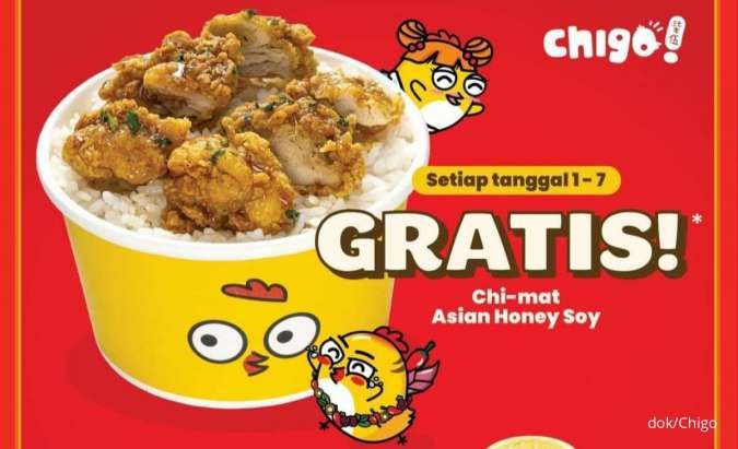Promo Chigo September 2022, Ada Gratis 1 Porsi Chi-Mat Tiap Beli di Outlet