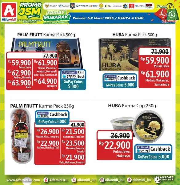 Promo JSM Alfamidi Hanya 4 Hari Periode 6-9 Maret 2025