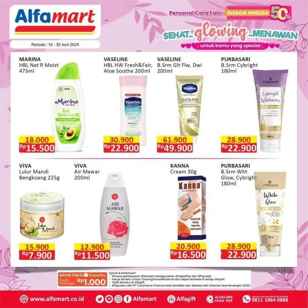 Promo Alfamart Personal Care Fair Periode 16-30 Juni 2024