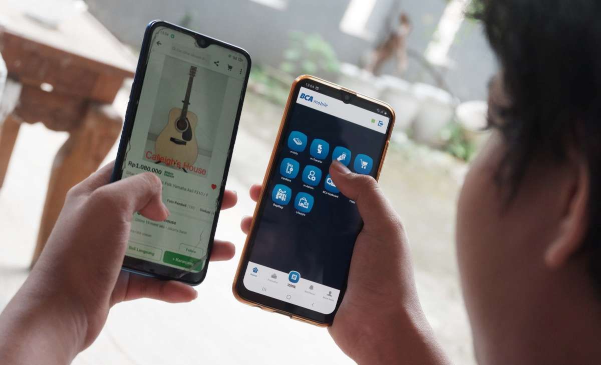 Volume transaksi perbankan digital melonjak di masa pandemi