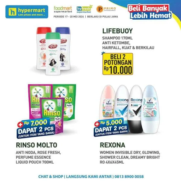 Promo Hypermart Beli Banyak Lebih Hemat Periode 17-20 Mei 2024