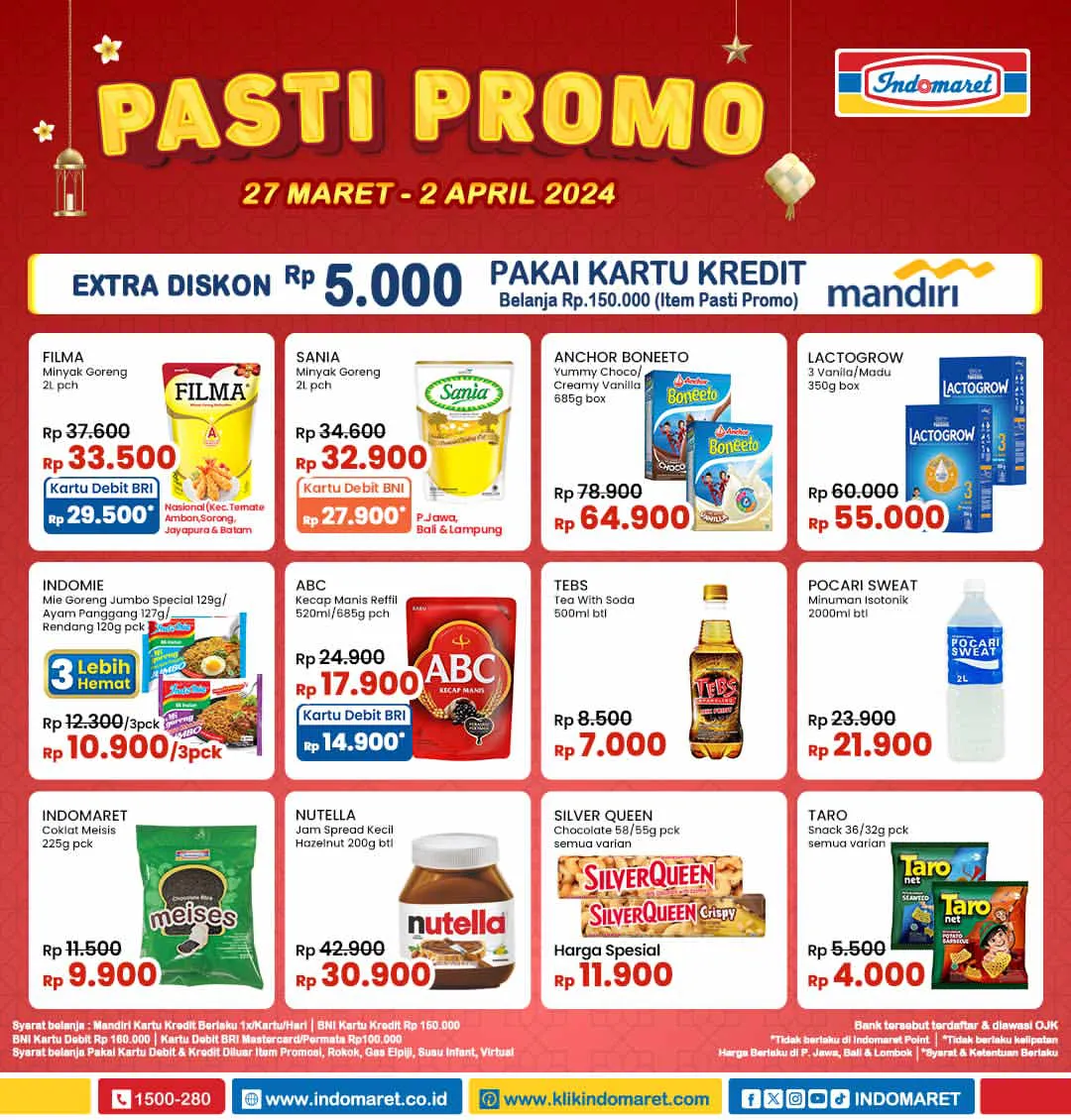 Promo JSM Indomaret Periode 29-31 Maret 2024