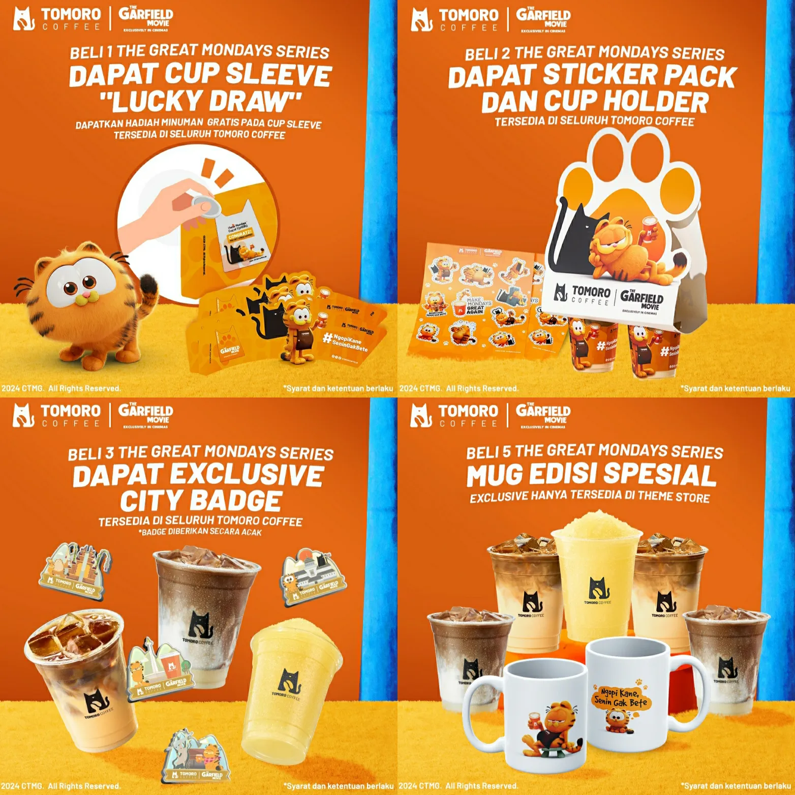 Promo Tomoro x The Garfield Movie