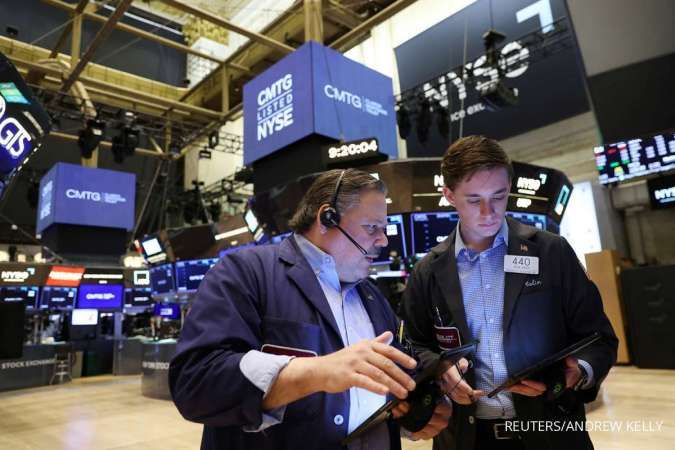 Wall Street Melesat, Pasar Saham AS Menghentikan Reli Penurunan Mingguan Terpanjang