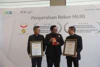 KCG Raih Sertifikasi MURI untuk Dua Rekor Bergengsi