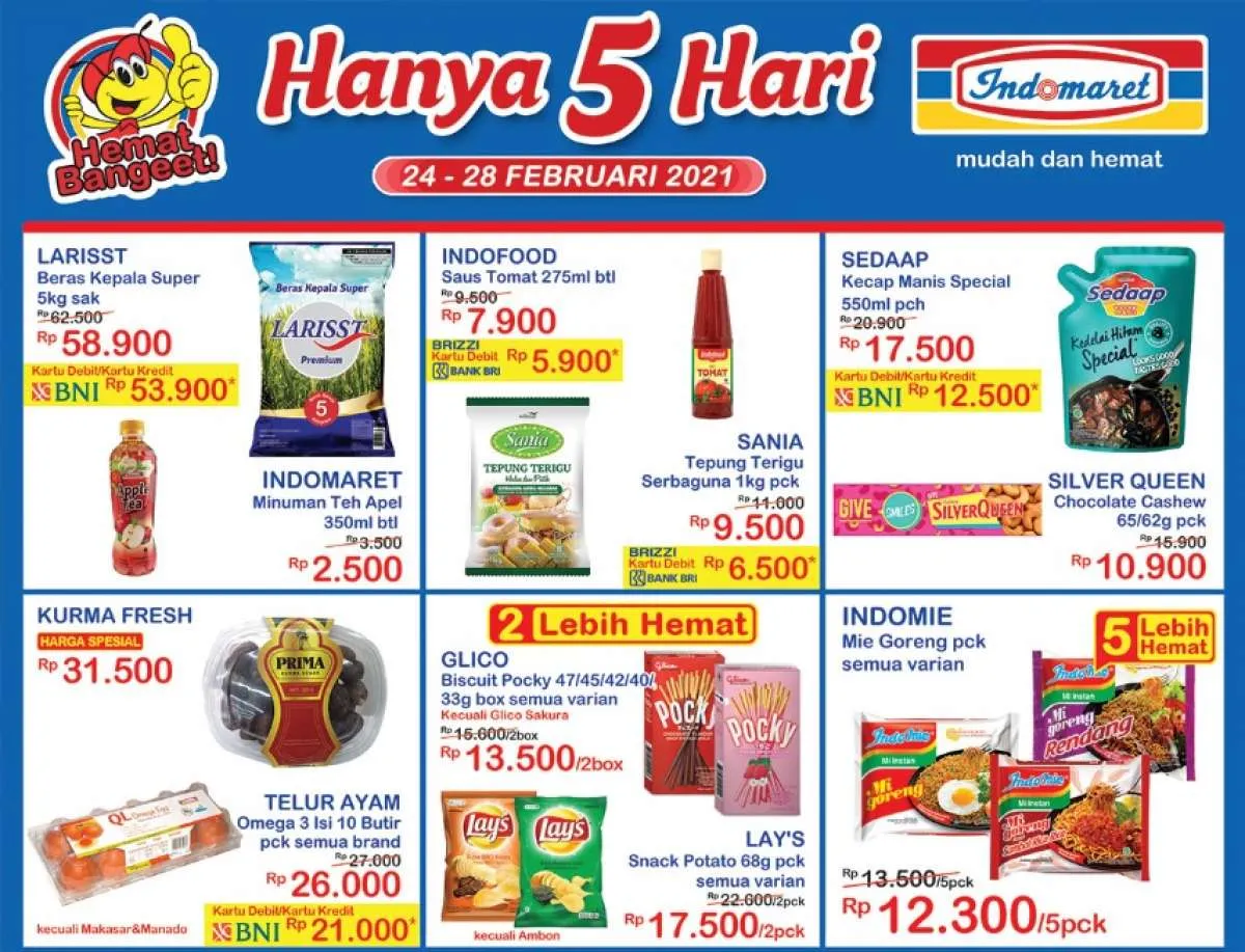 Promo Indomaret 26 Februari 2021, diskon akhir pekan!