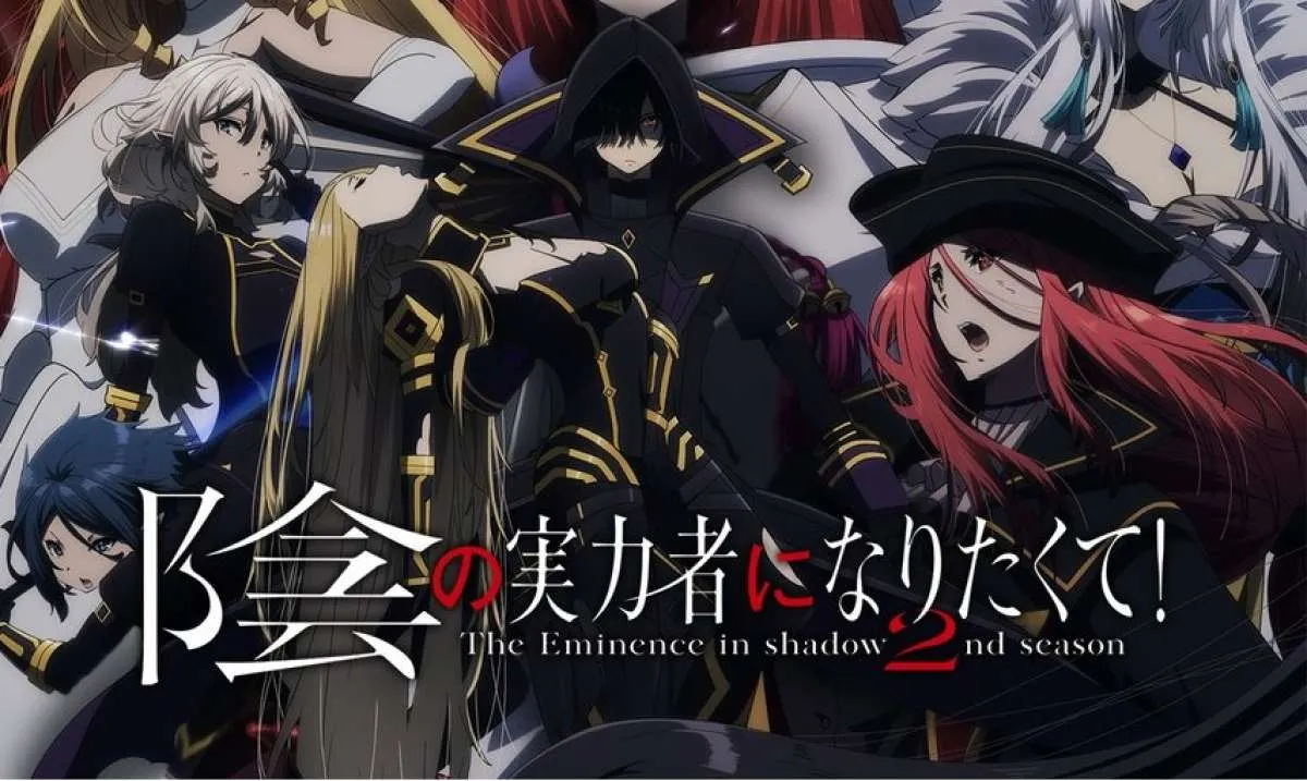 Kage no Jitsuryokusha ni Naritakute Season 2 Ungkap Visual Baru, Tayang Bulan Depan!