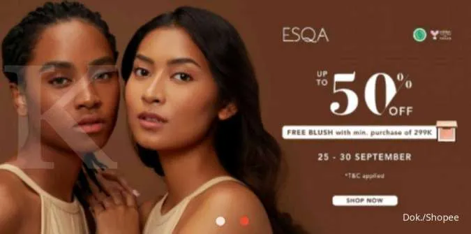 Promo ESQA Cosmetics