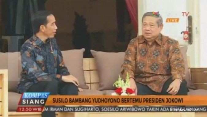 Tiba di Istana, SBY diajak Jokowi makan siang