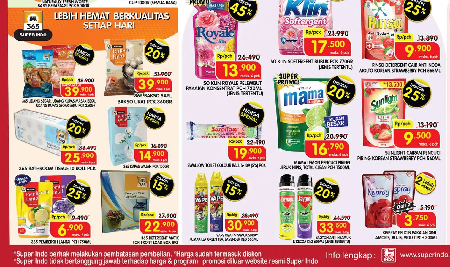 Promo Weekday Superindo Terbaru 13-16 Mei 2024
