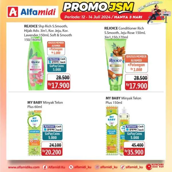 Promo JSM Alfamidi Periode 12-14 Juli 2024