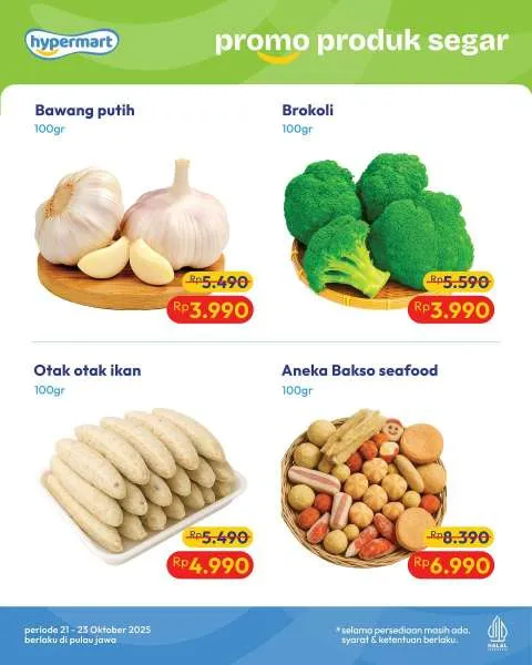 Promo Hypermart Hyper Diskon Weekday Periode 21-23 Oktober 2025