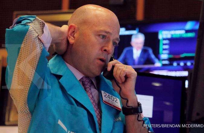 Wall Street ditutup memerah terseret saham telekomunikasi