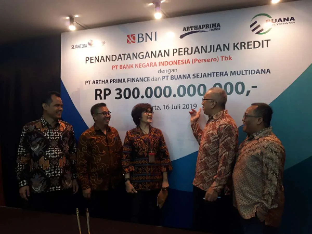 Dapat pinjaman Rp 300 miliar dari BNI, ini yang akan dilakukan Buana Sejahtera Group