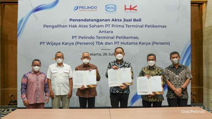 Subholding Pelindo Ambil Alih Kepemilikan Saham WIKA dan HK