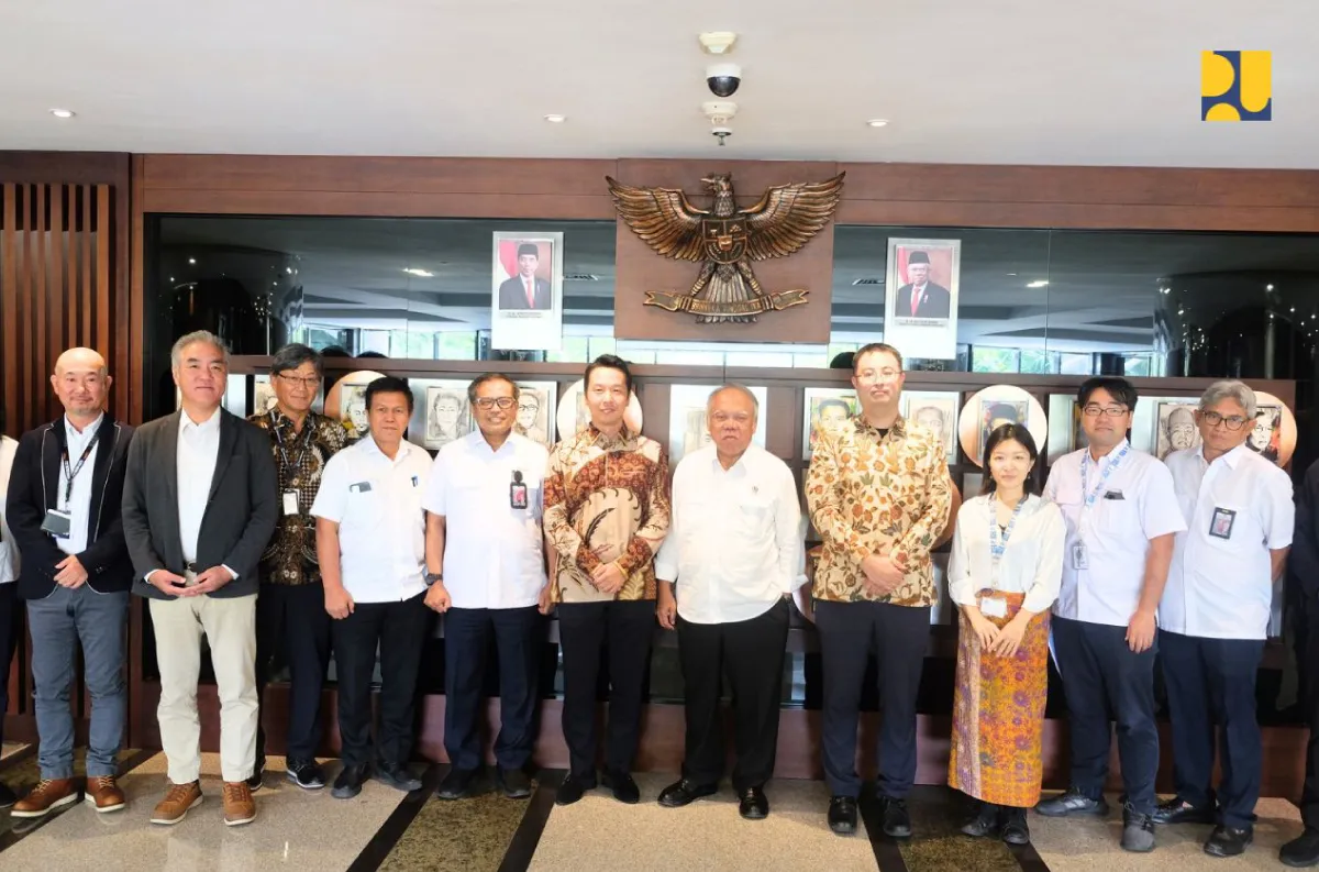 Kolaborasi Infrastruktur: Menteri Basuki dan JICA Bahas Proyek Banjir