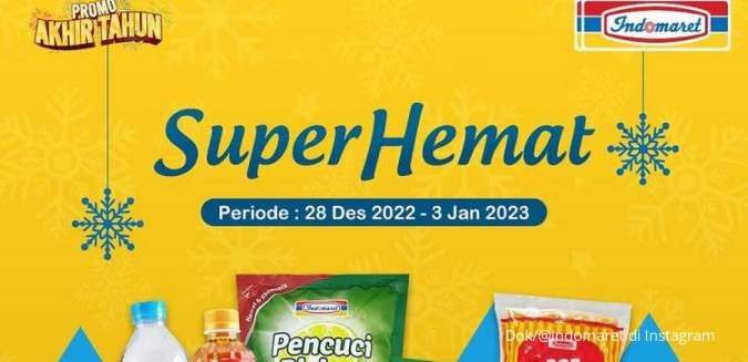 Harga Promo Indomaret Hari Ini 29 Desember 2022, Super Hemat Jelang Akhir Tahun 