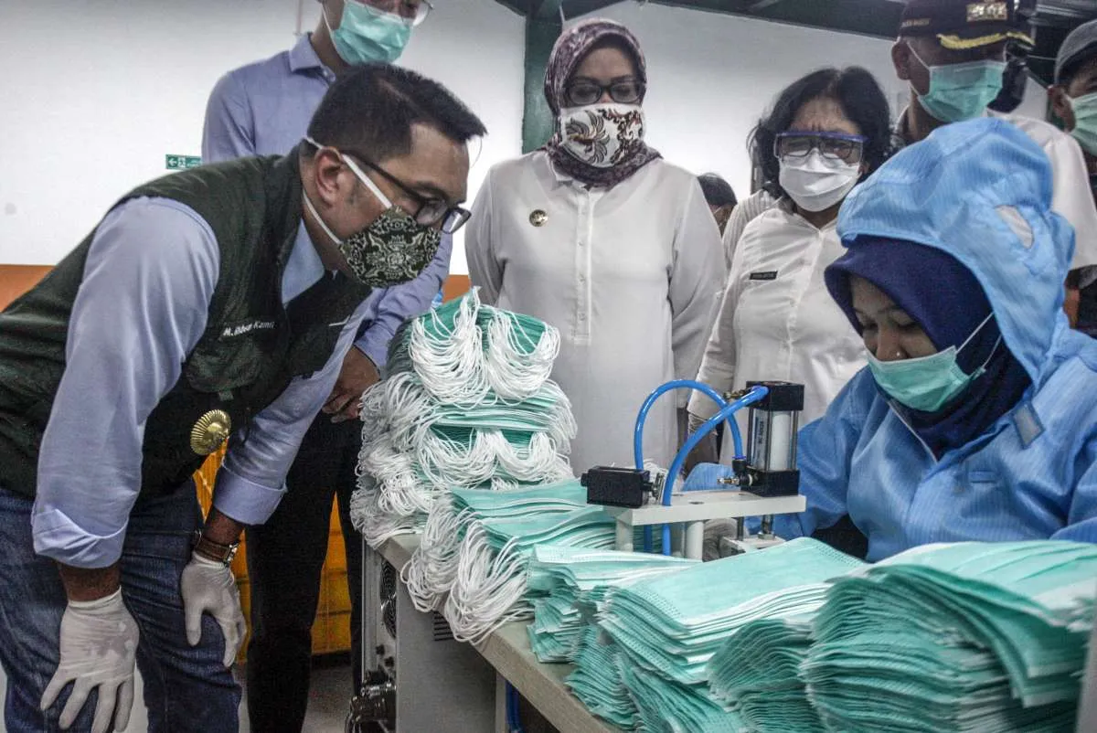 Ini denda bagi warga yang tidak mengenakan masker, berlaku mulai Senin 13 Juli 2020
