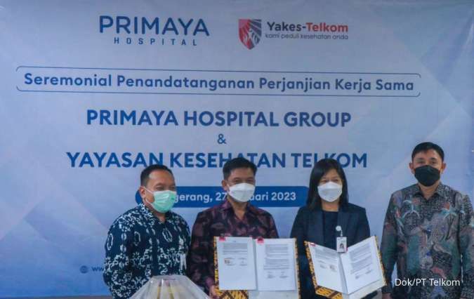 Yakes Telkom Jalin Kerja Sama kemitraan dengan Rumah Sakit Primaya Group