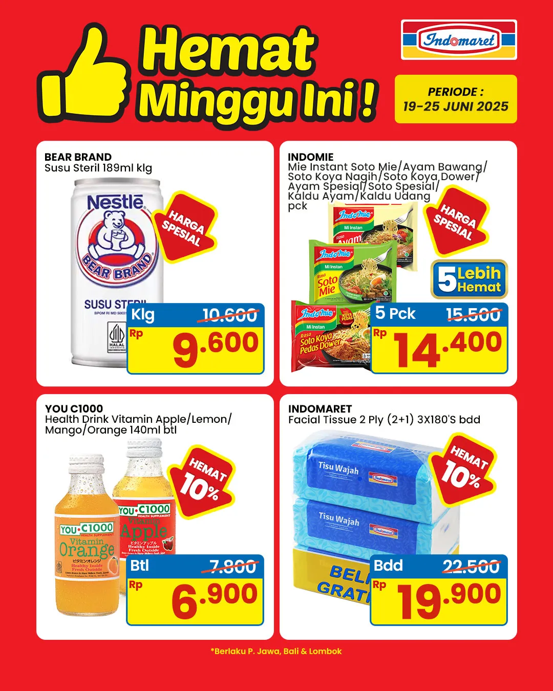 Promo Indomaret 19-25 Juni 2025 Hemat Minggu Ini