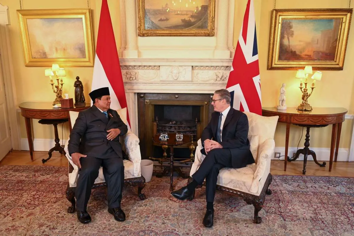 Prabowo Temui PM Inggris di London, RI-Inggris Lanjutkan Kemitraan di Sektor Maritim
