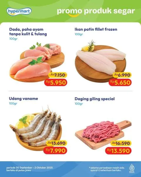 Promo Hypermart Hyper Diskon Weekday Periode 1-2 Oktober 2025