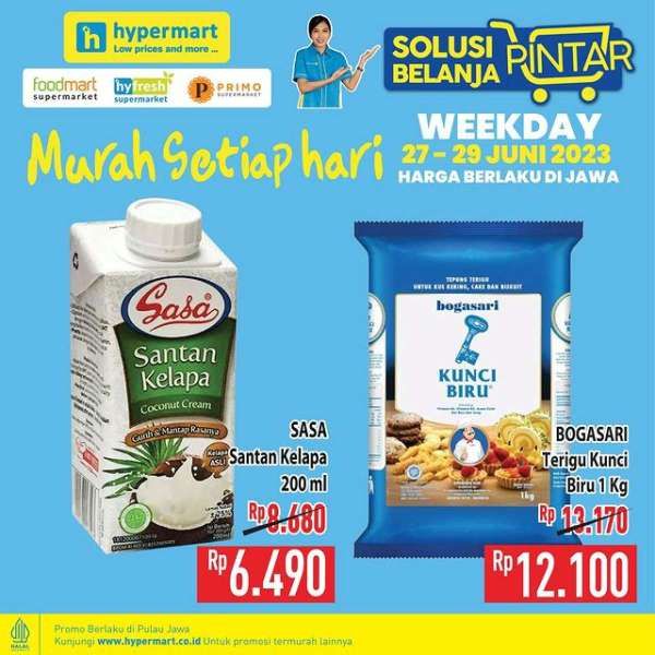 Promo Hypermart Hyper Diskon Weekday Periode 27-29 Juni 2023