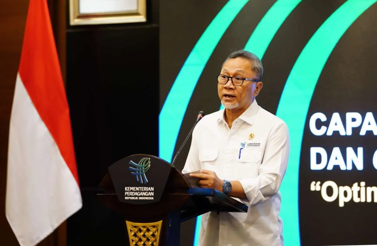 Reviu Perdagangan 2023 dan Outlook Perdagangan 2024, Mendag Zulkifli Optimis &Waspada
