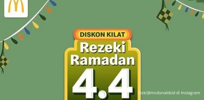 Promo McD 4.4 April 2023, Diskon Kilat Paket Rezeki Ramadhan Hanya Hari Ini!