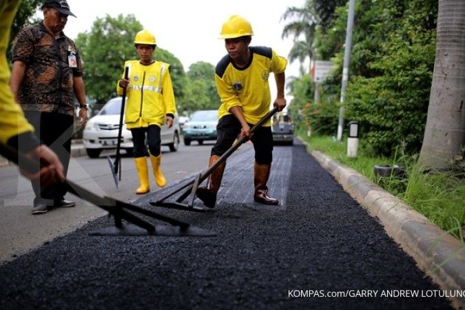 Pembangunan infrastruktur jalan masih marak, pasar aspal kian berkembang