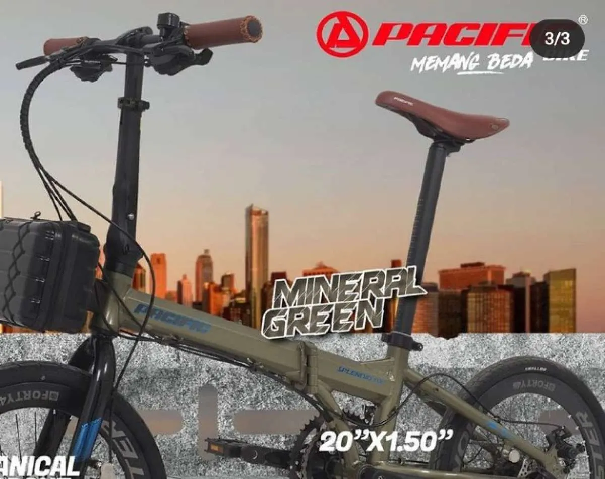 Ini harga sepeda lipat Pacific Splendid AX yang siap taklukkan jalanan perkotaan