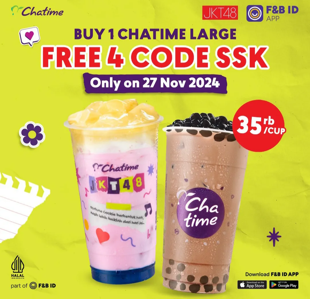 Promo Pilkada di Chatime SSK