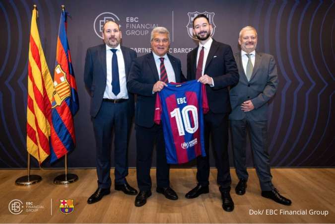FC Barcelona dan EBC Financial Group Akan Bermitra dalam Pertukaran Valuta Asing