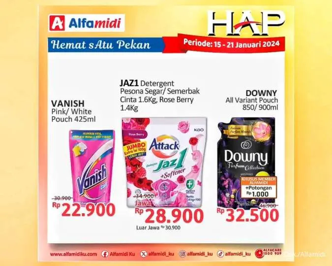 Promo Alfamidi Hemat Satu Pekan Periode 15-21 Januari 2024