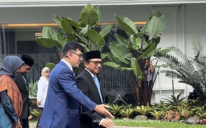 Juda Agung Tiba di Istana Kepresidenan, Bakal Dilantik Jadi Wamenkeu?